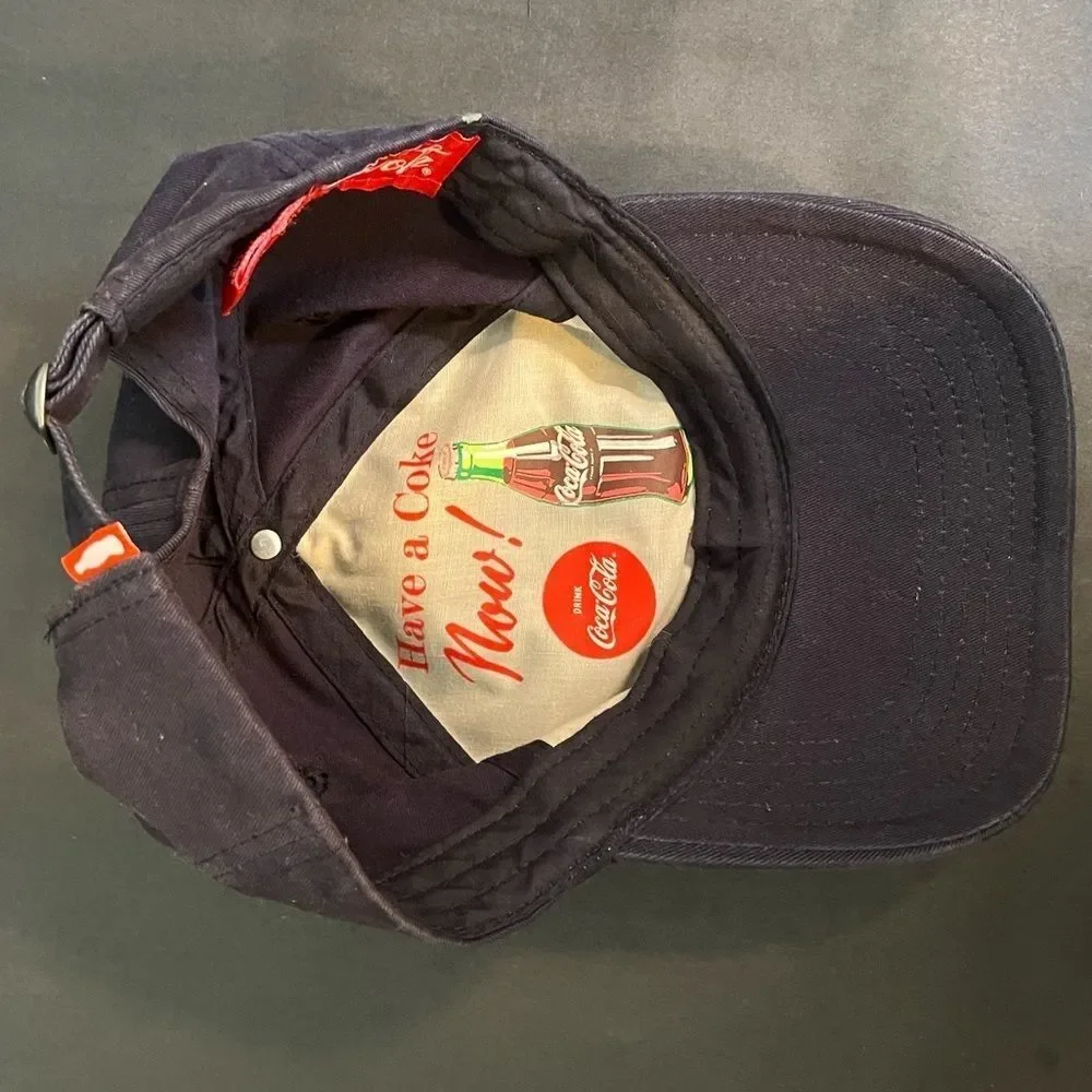 Concept One Coca-Cola Bottle Logo Adjustable Navy Cap / Hat 2017